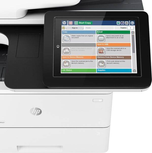 HP LaserJet Enterprise M527 - Multifuncional Láser Blanco y Negro - Imagen 4